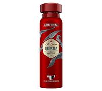 Old Spice Deep Sea Deodorant Body Spray For Men 150 ml, 48H Fresh, 0 Percent Aluminium Salts, Anti-White Marks and Yellow Stains