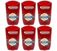 Old Spice Deep Sea Deodorant Stick For Men 50 ml, 48H Fresh, 0 Percent Aluminium Salts, Anti-White Marks and Yellow Stains
