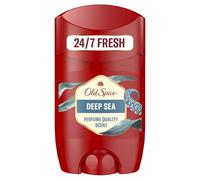 Old Spice Deep Sea Men's Deodorant Stick 65ml, 24/7 Fressshhh With Daily Use, Long Lasting Perfume Quality Scent, Odour Protection, 0% Aluminium Salts, Invisible On Black & White