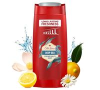 Old Spice Deep Sea Shower Gel & Shampoo for Men 675 ml, 3-in-1 Body-Hair-Face Wash, Long-Lasting Fresh