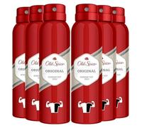 Old Spice Deodorant Body Spray, Original Scent 6x150 ml
