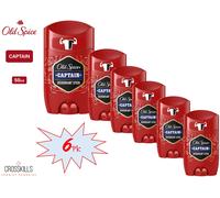OLD SPICE DEODORANT STICK 50ML - 6 PACK - SCENTS AS LISTED BELOW - BRAND NEW