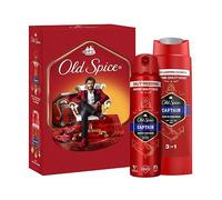 Old Spice Gentleman Gift Set With Captain Deodorant Spray, Shower Gel