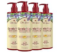 Old Spice Gentleman's Blend Moisturising Hand and Body Lotion Lavender and Mint 400ml (Pack of 4)