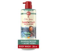 Old Spice GentleMan's Exfoliating & Moisturizing Body Wash for Men 24/7 Shower Fresh with Long Lasting Scent Renewing Vitamin B3 Blend Sandalwood +