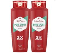 Old Spice - High Strength Bath Gel for Men, Pure Sporty Aroma, 24 Fluid Ounces (Pack of 2)