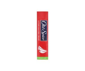 Old Spice Lather Shaving Cream - Fresh Lime Shulton - 70 Gm