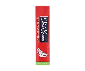 Old Spice Lather Shaving Cream - Fresh Lime Shulton - 70 Gm