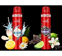 Old Spice Men’s Deodorant Body Spray Bundle, Aluminium Free Deep Sea and Nightpanther 250ml Bodysprays for Men, Long Lasting Perfume Quality Scent Value Pack
