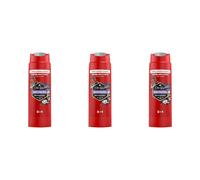 Old Spice Night Panther 3-in-1 Shower Gel 400ml - Pack of 3