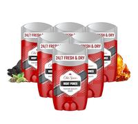 Old Spice Night Power Men's Antiperspirant Stick, 6 x 50ml, 24/7 Fresh & Dry With Daily Use, Long Lasting Perfume Quality Scent