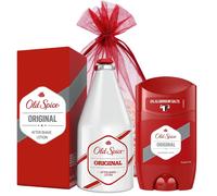 Old Spice Original Aftershave Lotion 100ml & Deodorant Stick No Aluminium Salts