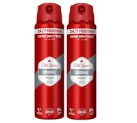 Old Spice Original Deodorant Body Spray 150ml Pack of 2 - Long Lasting Fresh Masculine Fragrance with Odour Protection for Men
