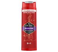 Old Spice Rockstar Men’s Shower Gel & Shampoo 400ml Multi-Use 3-in-1 Hair-Face-Body Wash
