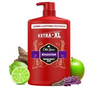 Old Spice Rockstar Men’s Shower Gel & Shampoo 1000ml, Multi-Use 3-in-1 Body-Hair-Face Wash, Long Lasting Freshness, Perfume Quality Scent, Deep Cleansing