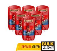 Old Spice Tomorrowland 6-Pack Deodorant Stick Men 48H Fresh Bergamot 6 x 50ml