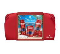 Old Spice Travel Bag Gift Set for Men with Captain Deodorant Stick and Shower Gel, 24/7 Fressshhh with Daily Use, Long Lasting Perfume Quality Scent