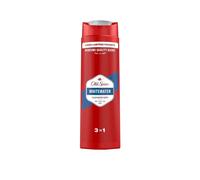 Old Spice Whitewater 3 In 1 Body Hair Face Wash Clean Watery Scent 400ml