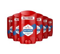 Old Spice Whitewater Men's Deodorant Stick 50ml x 6, 24/7 Fressshhh With Dail...