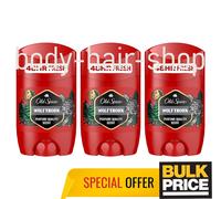 Old Spice Wolfthorn Deodorant Stick 48H Odor Protection Citrus Wood 50ml 3-Pack