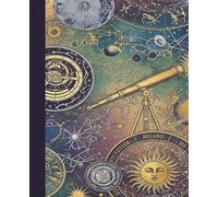 Old Star Charts Composition Notebook: College Ruled Paper For School, College, Office, Work, Students, 110 page | 7.5”x9.25”