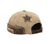 Old Star Wash Cotton Hat Correction Belt Men Women Children Correctable No Brim