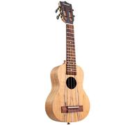 Old Stock-MS65Y Soprano - 21" All Spalted Maple wood Ukulele
