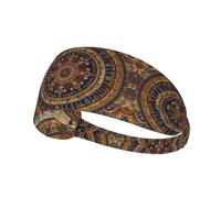 Old Stories Print Stretchy Workout Thick Headbands For Women Non Slip For Men Womens