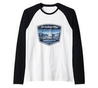 Old Sturbridge Village Massachusetts Vintage Historic Town Raglan Baseball Tee