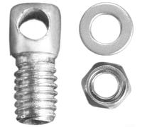 Old Style Bicycle Brake Beads Metal Secure Fastening Kit | Old style design, round and square shapes, firm fastening, prevents slipping, easy installation