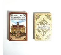 Old Style Lenormand Fortune-Telling Cards English Version A 38 Oracle Deck Divination Fate Borad Games Playing Cards