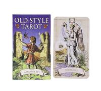 Old Style Tarot Deck, 78PCS Tarot Cards, English Edition Tarot, Fortune Telling Book, Tarot Enthusiasts Tools, Beginner Tarot Cards, Comprehensive Tarot Book for Enthusiasts and Beginners
