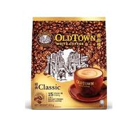 Old Town 3 in 1 White Coffee Classic (15 Sachets) 474g | Authentic Malaysian White Coffee | Smooth and Creamy | Quick and Easy