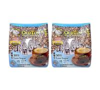 old town instant premix white coffee less sugar 525G 15 STICKS(pack of 2)