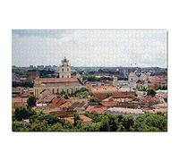 Old Town Vilnius Lithuania Jigsaw Puzzle 1000 Piece Game Artwork Travel Souvenir 52x38CM