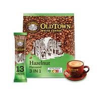 Old Town White Coffee 3 in 1 Hazelnut 15 Sachets Net WT 600g