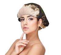 Old Tractor Photo Farm Satin Bonnet Silk Bonnet, Hair Bonnet For Sleeping, Soft Double Layer Silk Sleeping Cap Hair Wrap For Women Natural Hair Curly Hair Braided Hair Long Hair