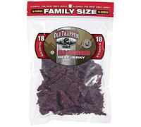 Old Trapper Old Fashioned Beef Jerky Naturally Smoked Family-Size, 18 Ounces