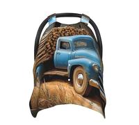 Old Truck Car Baby Car Seat Cover Soft Baby Nursing Cover Infant Carseat Stroller Cover for Girls and Boys