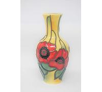 Old Tupton Ware 10.5cm Vase Yellow Poppy Design