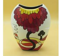 Old Tupton Ware 12 inch Vase Art Deco Style Noon Design