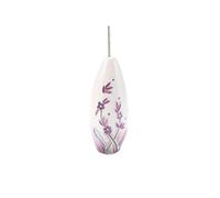 Old Tupton Ware Oval Light Pull with Cord Attached (Lavender)