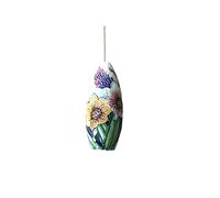 Old Tupton Ware Oval Light Pull with Cord Attached (Summer Bouquet)