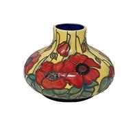 Old Tupton Ware Yellow Poppy Vase 6 inches TW1683