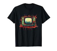 Old TV Set Box Costume T-Shirt