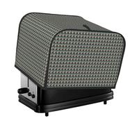 Old Viking Boat Print 4-Slice Toaster Cover Dustproof Kitchen Appliance Washable For Home Dorm Office