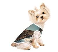 Old Viking Boat Print Dog Shirt Summer Lightweight Pet T Shirts Soft Breathable Stretchy Cats Dogs Tee Shirt