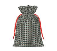 Old Viking Boat Print Gift Decor Drawstring Bags Reusable Holiday Versatile Party Favors Present Sack