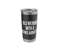 Old Weirdo with A Nachos Addiction Stainless Steel Insulated Tumbler