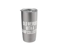 Old Weirdo with A Stamp Collection Stainless Steel Insulated Tumbler